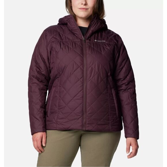 Columbia Women's Copper Crest II Hooded Jacket - Plus Size 3X NEW - Picture 1 of 15